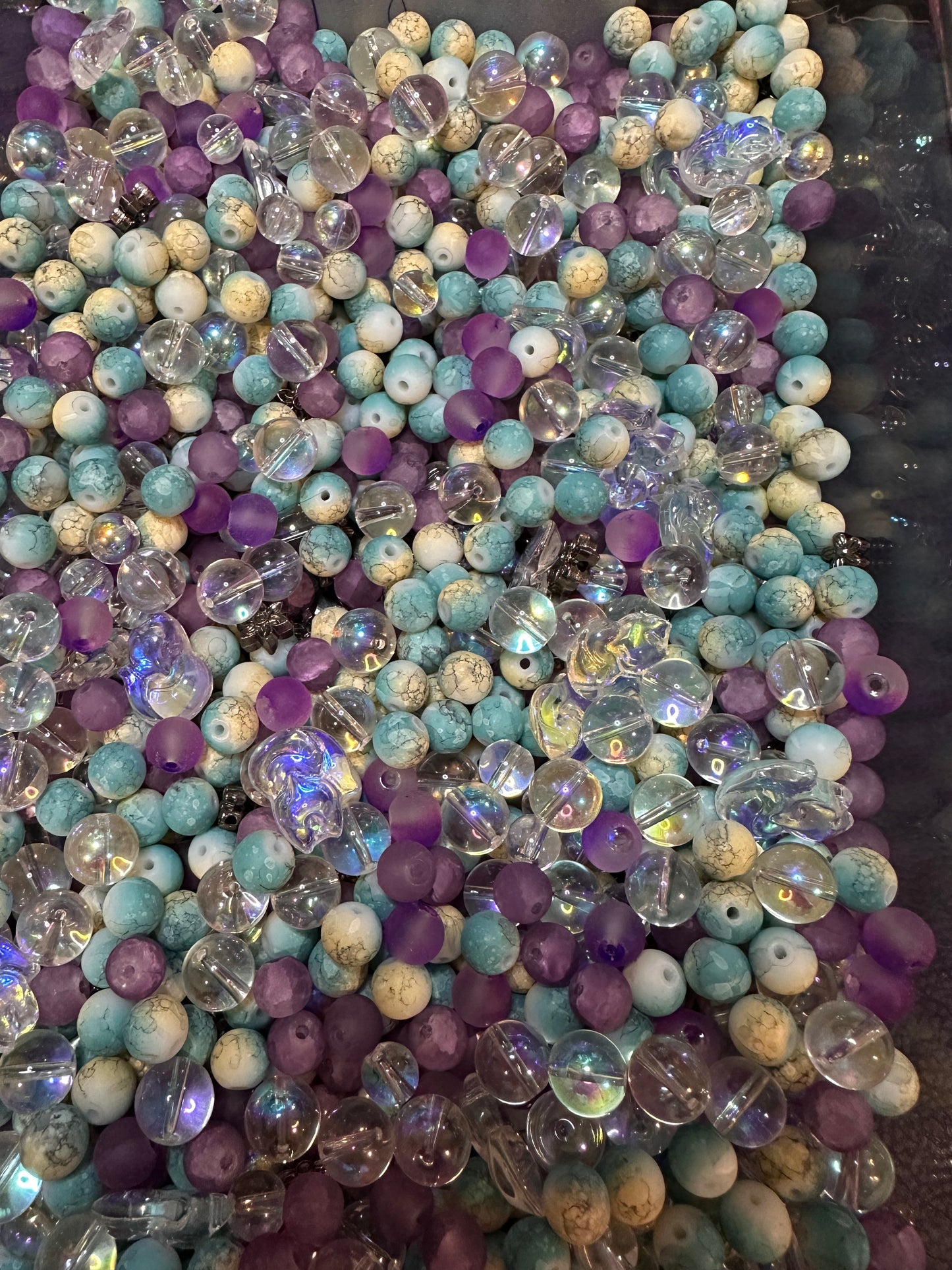 Glass Bead Mixes - Glass beads with Accessories